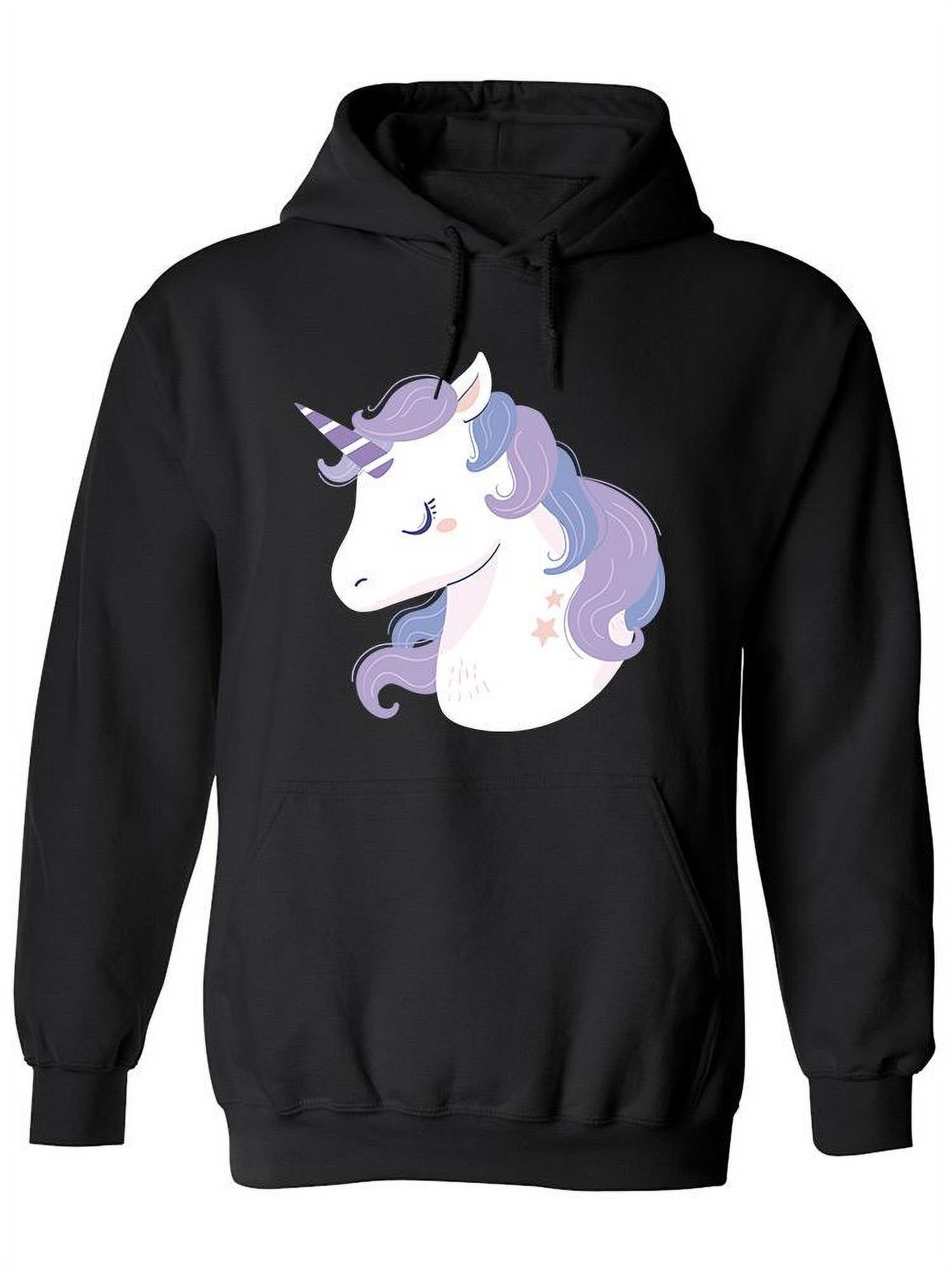 Purple unicorn cheap hoodie