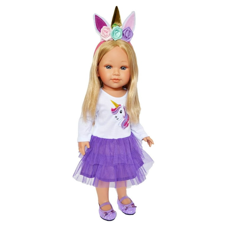 Doll on sale unicorn outfit