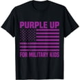 thumbnail image 1 of Purple Up For Military Kids Military Child Month T-Shirt, 1 of 4