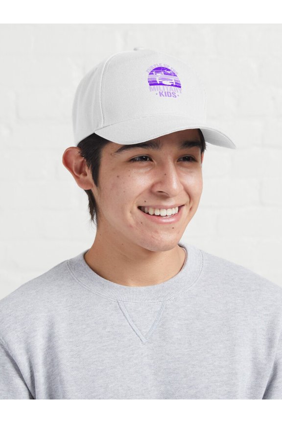 Purple Up V22 Osprey Baseball Hat, Military Family Aviation Support Design Cap