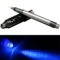 thumbnail image 1 of Purple Uv Magic Uv Invisible Lamp Pen Multi Functional Bestselling Led Lamp Pen Black 1 Piece 1 Piece Invisible Ink Charm Lamp Pen UV Big Head UV Currency Detector Lamp Pen 2ML, 1 of 6
