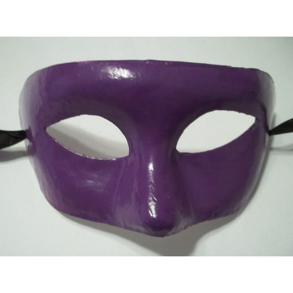 Purple Venetian Mask Dance Masquerade Ball Men Woman