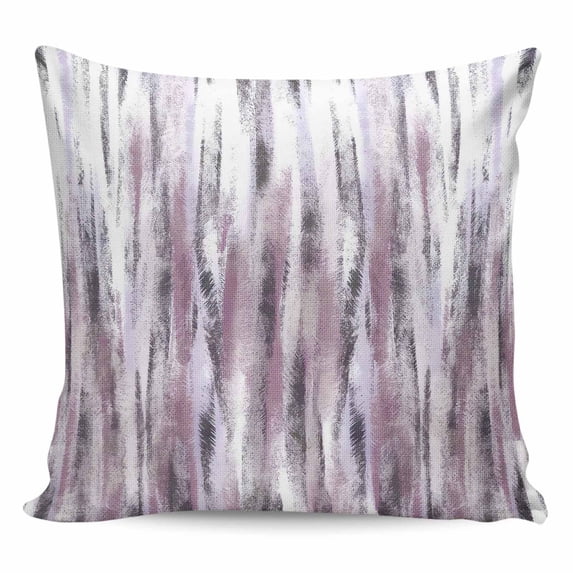 Purple Vintage Pillow Covers 20x20 Inch Decorative Throw Pillow Cover, Striped Painting Retro Abstract Art Sofa Pillowcases Accent Cushion Case Home Decor Bedroom Living Room