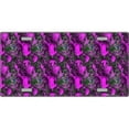 thumbnail image 1 of Purple Vortex Flat Automotive License Plates Blanks for Customizing - Purple - 6 x 12, 1 of 1