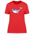 thumbnail image 1 of Purple Watercolor Whale T-Shirt Women -Image by Shutterstock, Female Medium, 1 of 2