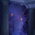 thumbnail image 1 of Purple Web Halloween Lights, Set Of 100 Halloween Decoration, 1 of 2