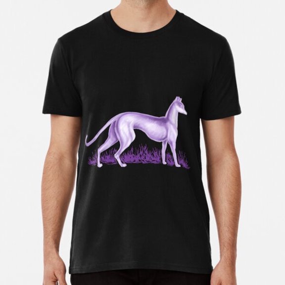 Purple Whippet Premium Shirt S to 3XL Made in the AU/USA Shirt