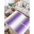 thumbnail image 1 of Purple White Gradient Area Rug for Bedroom 5x7 Ft Simple Pattern Super Soft fuzzy Throw Rug Non-Slip Fluffy Plush Indoor Floor Carpet for Living Room Nursery Home Decor, 1 of 8