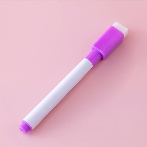 Purple Whiteboard Marker With Brush, Erasable Ink for Classroom, By Meiiso, Large Inventory!