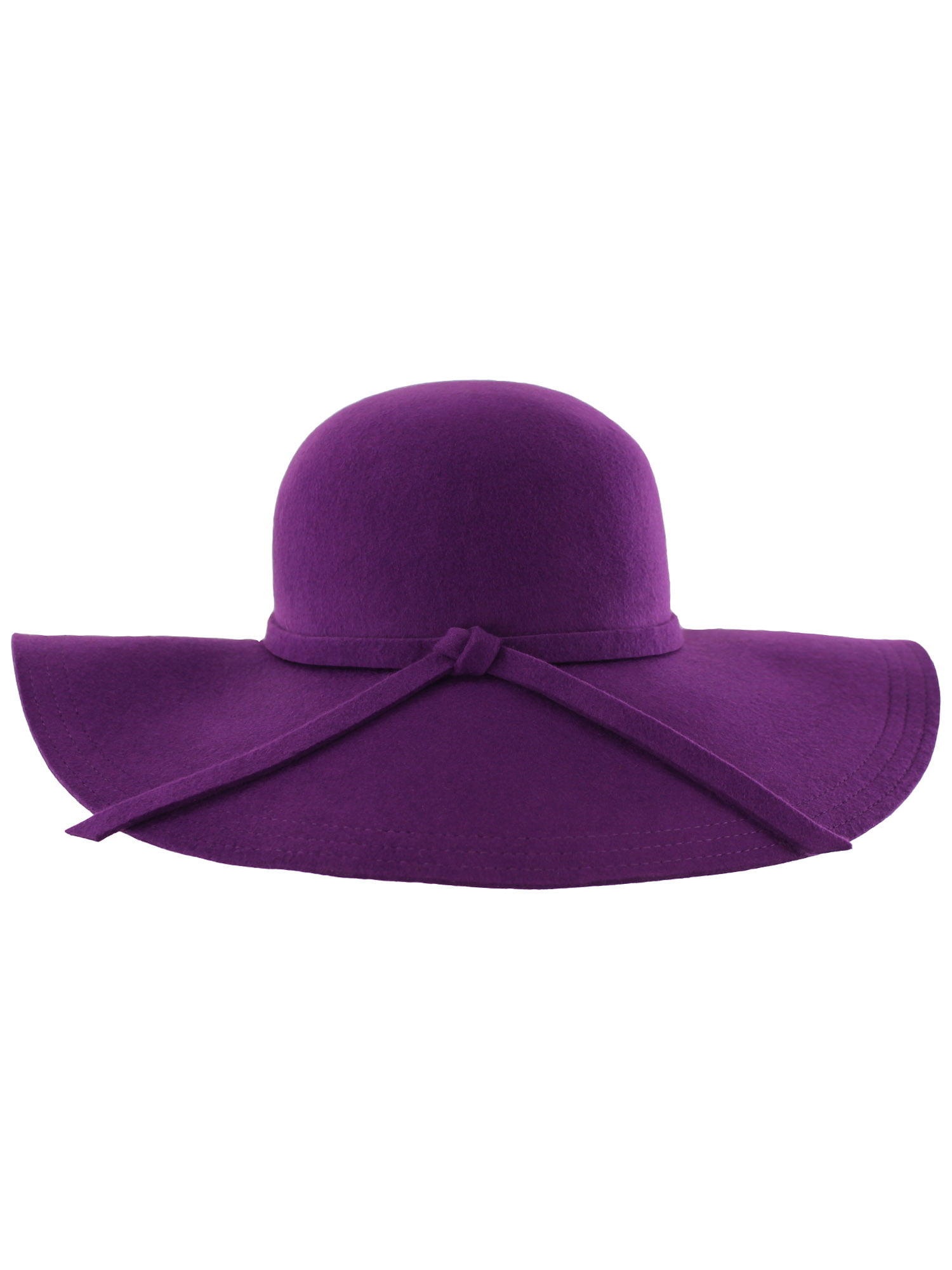 6 inches Brim Un-Blocked Purple Felt Hat Body-FM-N6-PURPLE-Sun Yorkos