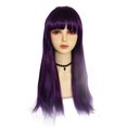 thumbnail image 1 of Purple Wigs for Women Girls Mal Wig Halloween Costume Cosplay Wig, 1 of 4