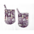 thumbnail image 1 of Purple Wine Oven Mitts (Set Of 2) by Penny's Needful Things, 1 of 2