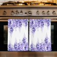 thumbnail image 1 of Purple Wisteria Kitchen Towels Set of 1, Sprinng Summer Pastoral Flowers Botanical Absorbent Dish Towels for Kitchen, Microfiber Hand Towel, Quick Drying Tea Towel for Cleaning Decorative Dishcloths, 1 of 7