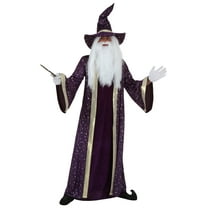 Purple Wizard Costume for Men