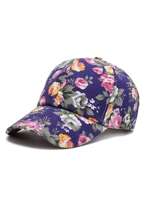 Purple Women's Baseball Caps, Peony Color Baseball Cap Casual Trend Duck Cap Outdoor Sun Hat,Women's Accessories Baseball Caps