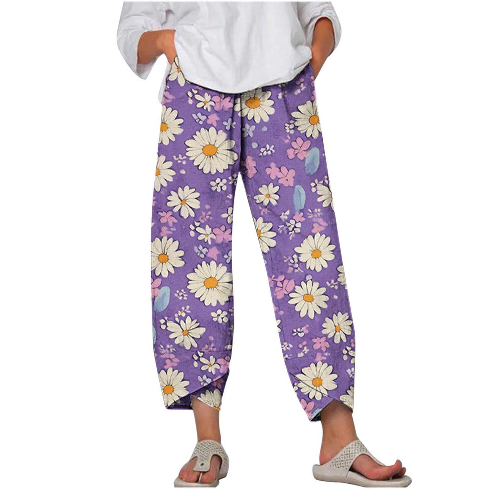 Gauze Linen Pants | Natural