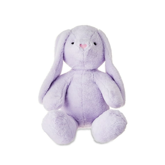 Large Bunny Plush, Purple, 22", Easter by Way To Celebrate