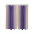 thumbnail image 1 of Purple Yellow Ombre Living Room Curtains 2 Panel, Farmhouse Modern Gradient Art Cafe Window Treatment, Extra Long Farmhouse Bedroom Bathroom Kitchen Curtains Drapes 104"x72", 1 of 6