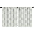 thumbnail image 1 of Purple Yellow Plaid White Kids Curtains,Childrens Insulated Curtains Set Of 2,Bedroom Essentials,Teen Room Decor 42"X54", 1 of 5