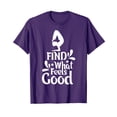 thumbnail image 1 of Purple Yoga Pose Silhouette T-Shirt - Find What Feels Good for Comfort and Style, 1 of 5
