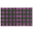 thumbnail image 1 of Purple and Green Checkered Pattern Washable Non Slip Indoor Door Mat, Decorative Entry Rug for Entrance, Bedroom, Kitchen, Bathroom, 17"x30", 1 of 6