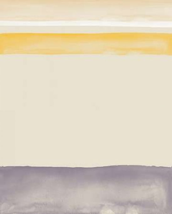 Purple and Yellow Watercolor Canvas Art - Amy Cummings (24 x 30)