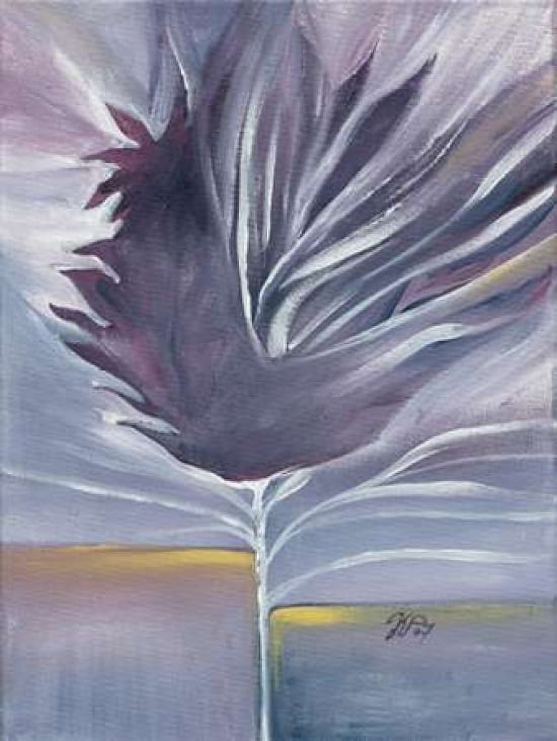 Purple bleu III Canvas Art - Kristel Peters (18 x 24)