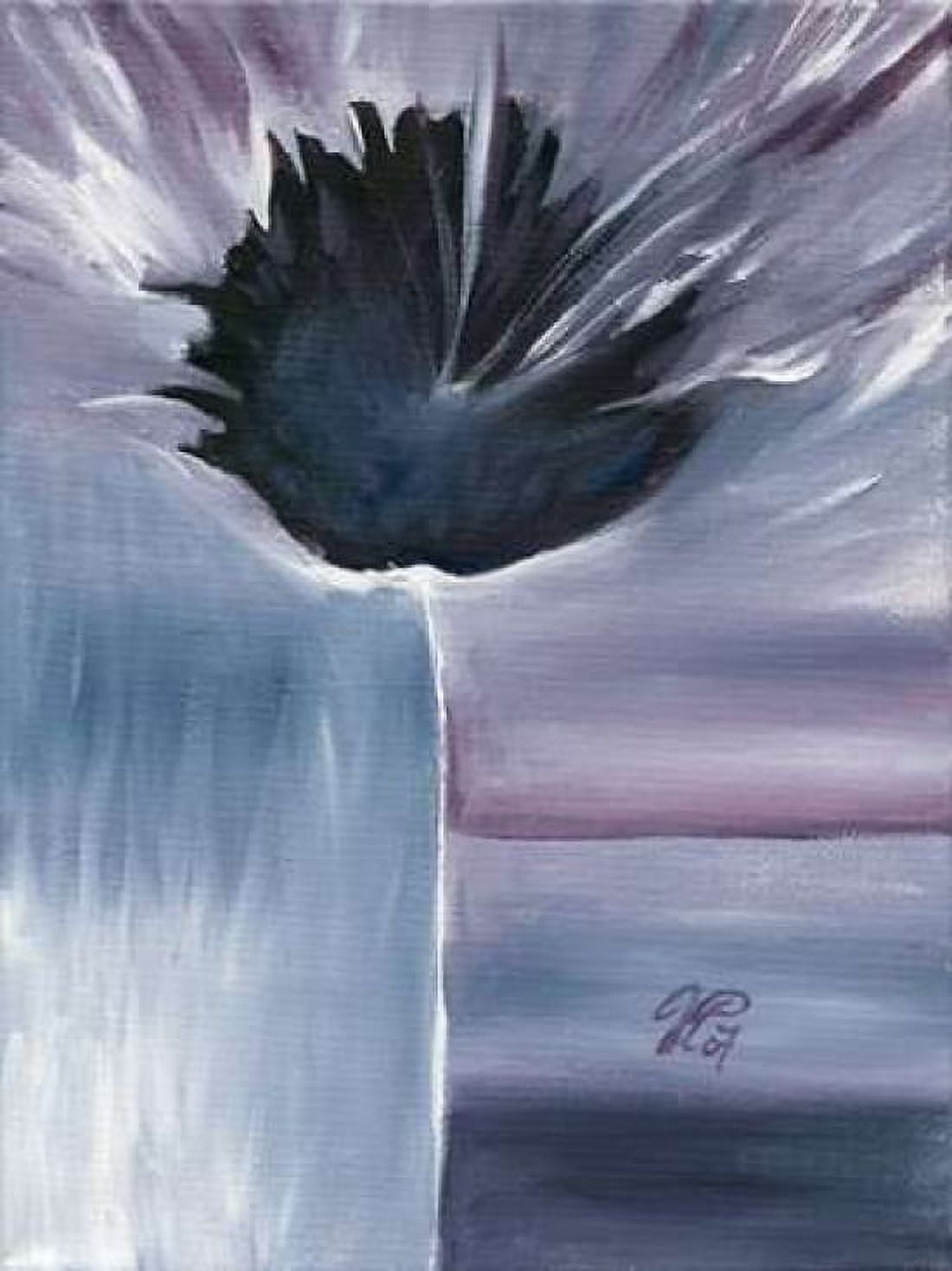 Purple bleu IV Canvas Art - Kristel Peters (22 x 28)