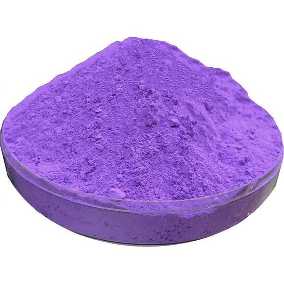 Purple iron oxide mineral pigment for coloring concrete, cement, and lime powder, featuring waterproof, sunscreen, alkali resistance, acid resistance, and non-toxic properties.