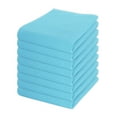 thumbnail image 1 of PurpleEssences 8 Pack Cotton Waffle 15X25 Inch Solid Kitchen Towels, Aqua Blue , Soft and Absorbent Dish towels For Kitchen Decor and Accessories, 1 of 5