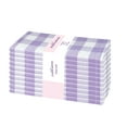 thumbnail image 1 of PurpleEssences Gingham Check Cloth Napkins Set of 10, 18x18 inches  - Lavender and White, 1 of 5