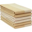 Design Imports CAMZ12206 15 x 26 in. Solid Vintage Linen Waffle Terry