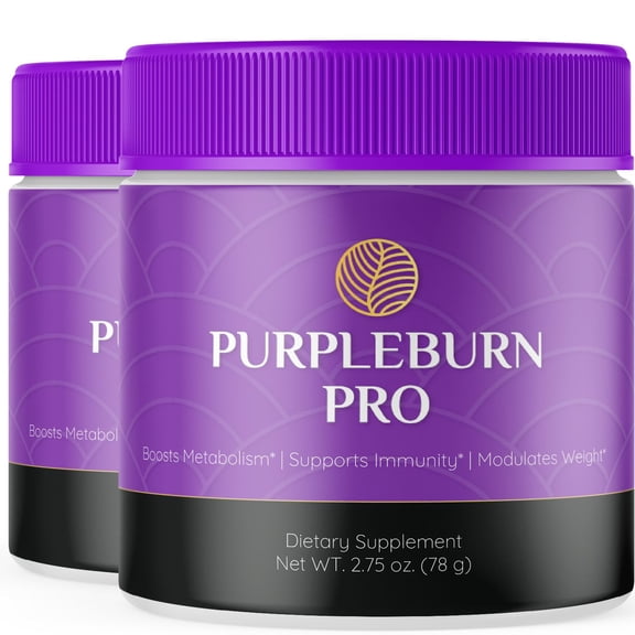 Purpleburn Pro Advanced Formula Powder Supporting Energy and Healthy Lifestyle Purple Burn Pro 60 Servings