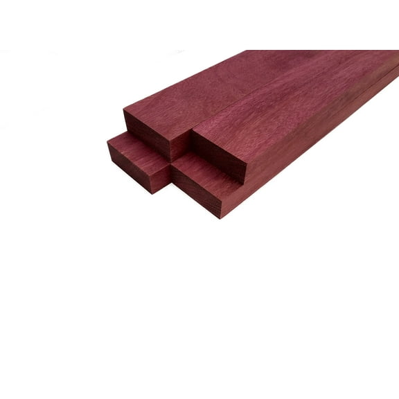 Purpleheart Lumber Board - 3/4" x 2" (4 Pcs)