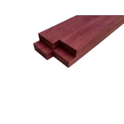 Purpleheart Lumber Board - 3/4 x 2 4 Pcs
