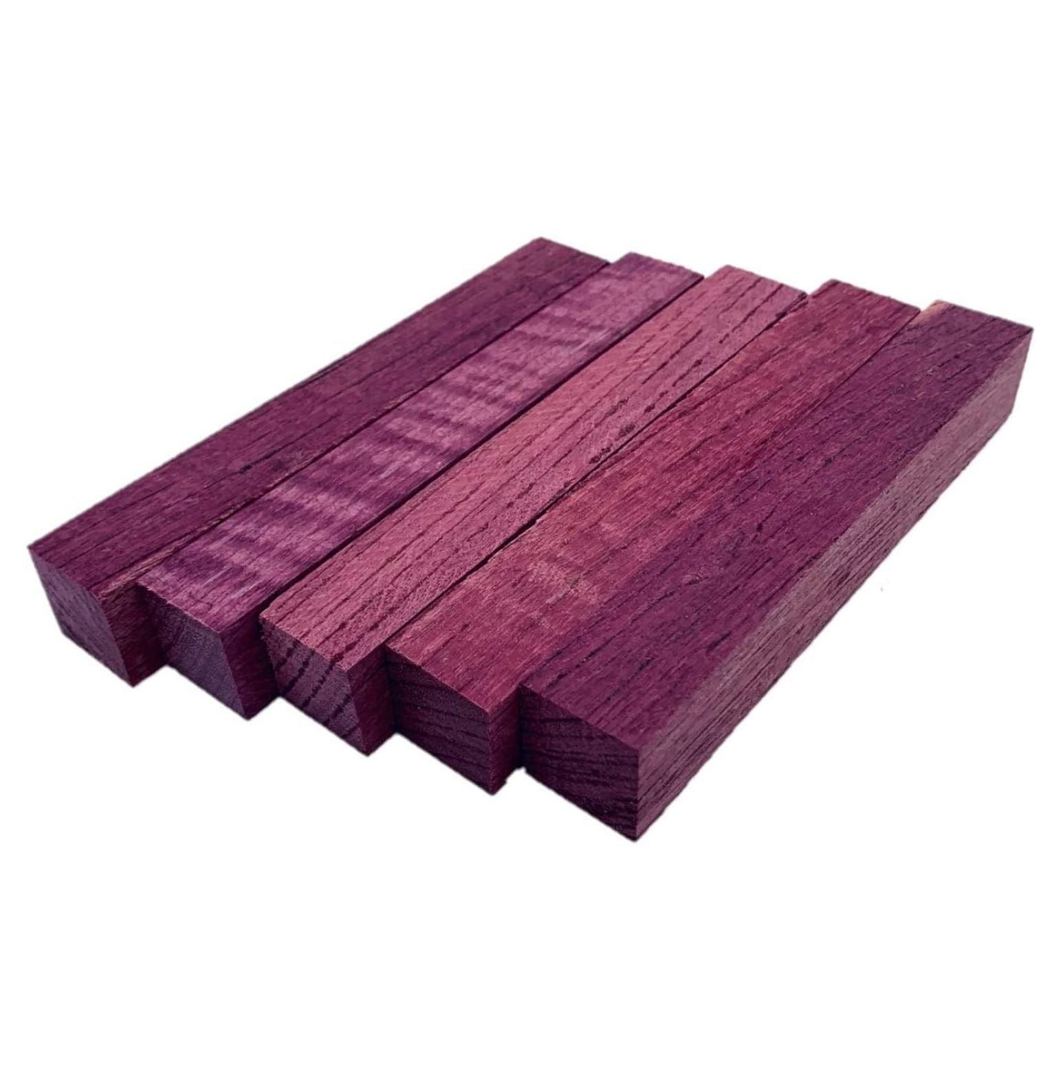 Purpleheart Pen Blanks - 3/4" x 3/4" x 5" (5 Pcs) - Walmart.com