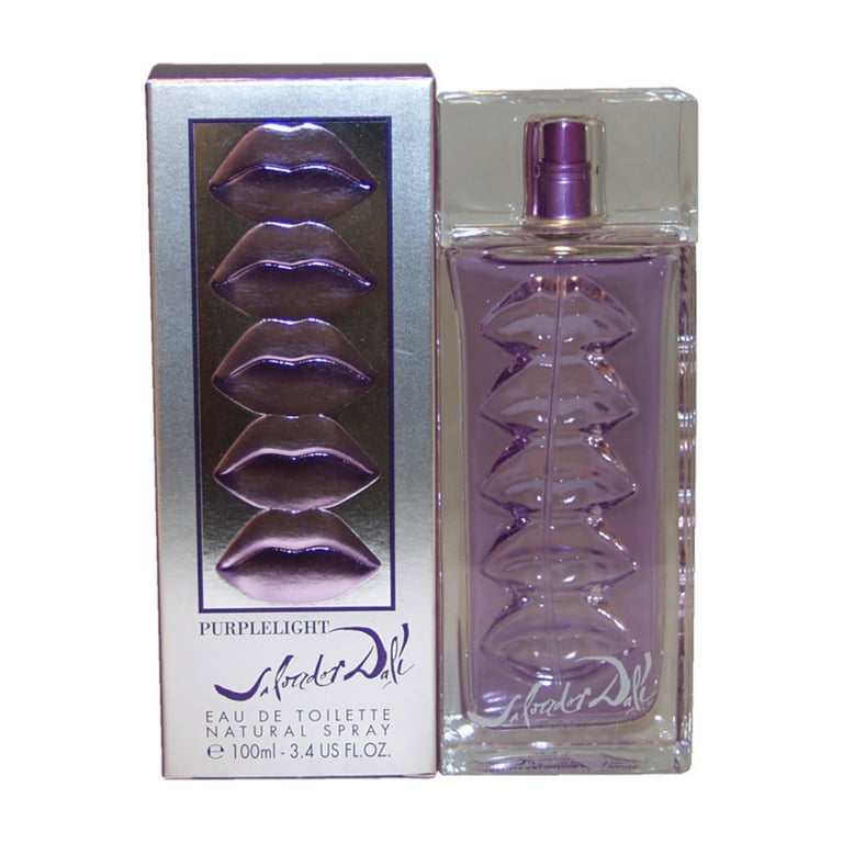 香水(女性用) Salvador Dali Purplelight EDT 100ml Purplelight Eau De Toilette Spray 3.4 Oz / 100 Ml for Women