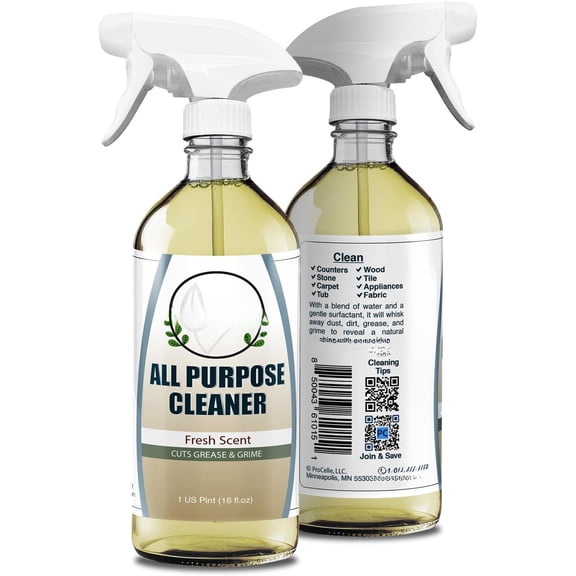 Purpose Cleaner Cleaning 16 oz - Multi Surface Cleaner Use to Clean Counters, , Stone, Tile, Fabric, Tub & Appliances Revealing Shine & Refreshing Scent