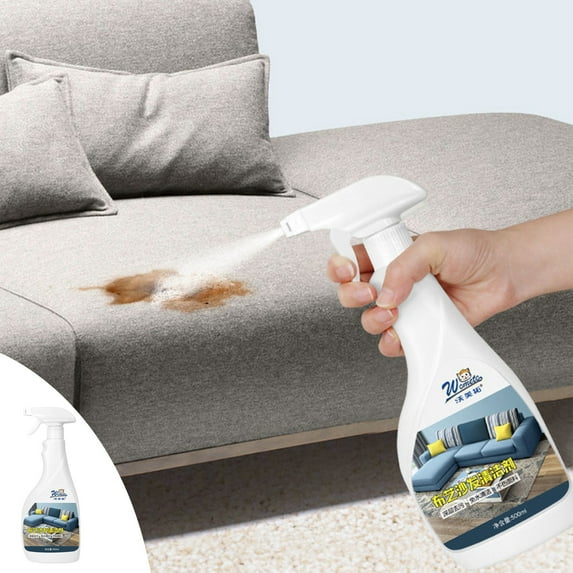 All Purpose Cleaning Spray Hwkond Carpet Remover, Strength Stain Carpet Cleaner Curtain Sofa Muppet Wallcovering Rug Fabric Stain Removal Foam Type Curtain Carpet Dry Cleaner 500ml