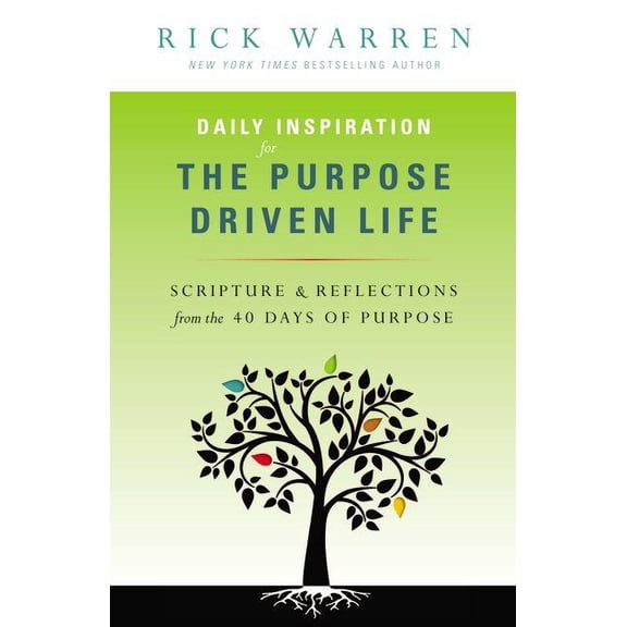 Purpose Driven Life Daily Inspiration for the Purpose Driven Life: Scriptures & Reflections from the 40 Days of Purpose, (Paperback)
