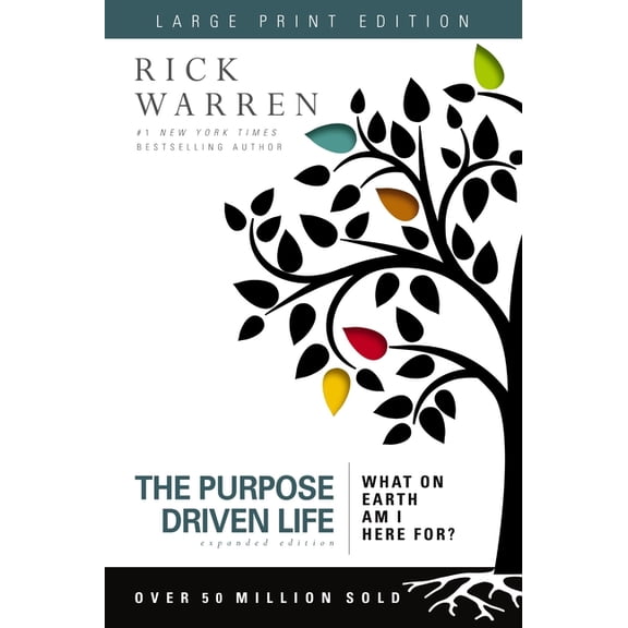 Purpose Driven Life The Purpose Driven Life Large Print: What on Earth Am I Here For?, (Paperback)