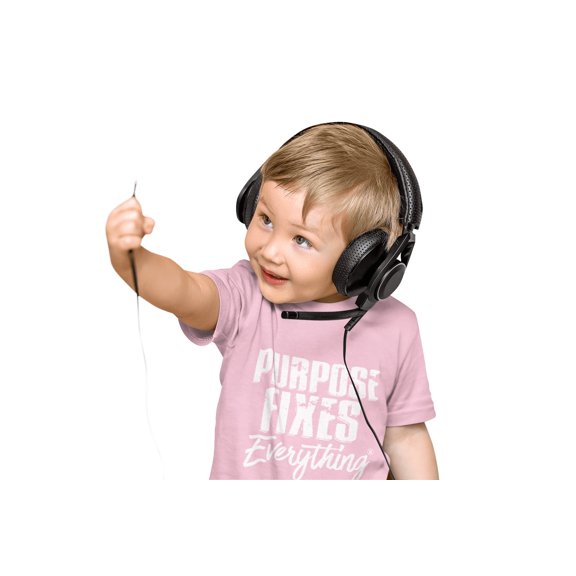 Purpose Fixes Everything® Infant Fine Jersey Tee, 6M-24M, White Letters