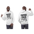 thumbnail image 1 of Purpose Fixes Everything® Unisex Heavy Blend Hoodie, S - 5XL, Black Letters, 1 of 5
