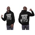 thumbnail image 1 of Purpose Fixes Everything® Unisex Heavy Blend Hoodie, S - 5XL, White Letters, 1 of 5