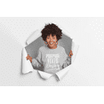 thumbnail image 1 of Purpose Fixes Everything® Youth Crewneck Sweatshirt, XS - XL, White Letters, 1 of 8