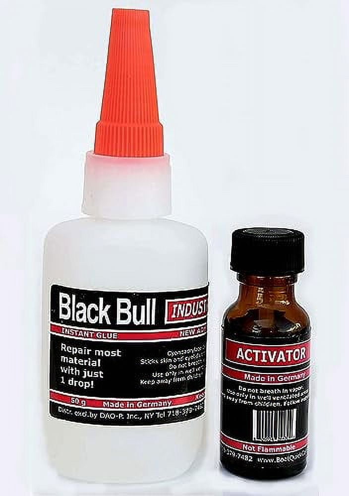 All Purpose Glue Kit3A (50g Glue+Activator) Best Instant Glue for Repair Plastic Glue for Wood Glue for Metal Glue for Ceramic Glue for Vinyl Glue for Porcelain Glue for Rubber Glue for Leather