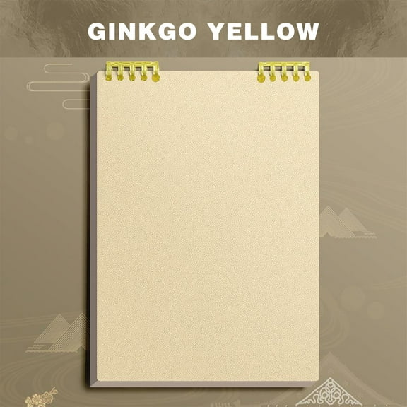 Purpose Planner,Loose Leaf Folder Notebook Convenient For NotesPerfect For Diaries,Appointment Book 2025-2026,Weekly & Monthly Academic Planner,Monthly Planner(Yellow A5 9*6in 60-Pages)