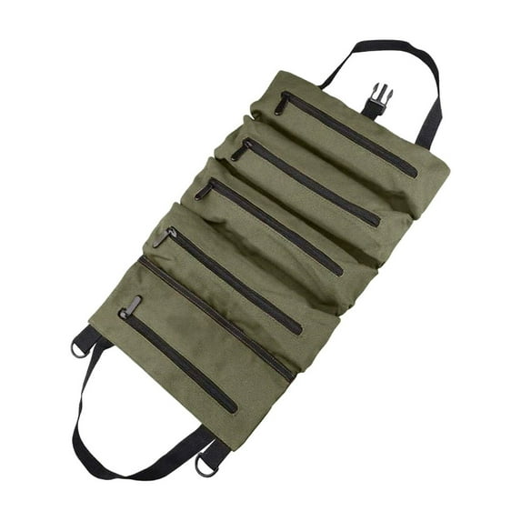 Heavy Duty Purpose Tool Bag with Zipper Closure for Camping Gear and Storage Organization