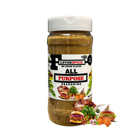 All Purpose Seasoning (Everything Seasoning) 4.25oz , A blend of 17 exotic Natural Herbs and Spice with no artificial or preservatives, no Salt, no Sugar, no MSG, Great For Keto / Vegan