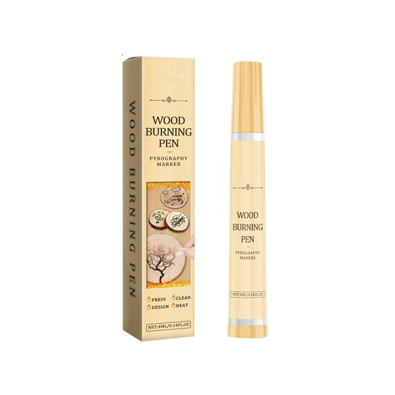 Purpose Wood Pyrography Marker Pen Precisely Tracing And Infusing Unique Into Wood [4ML]